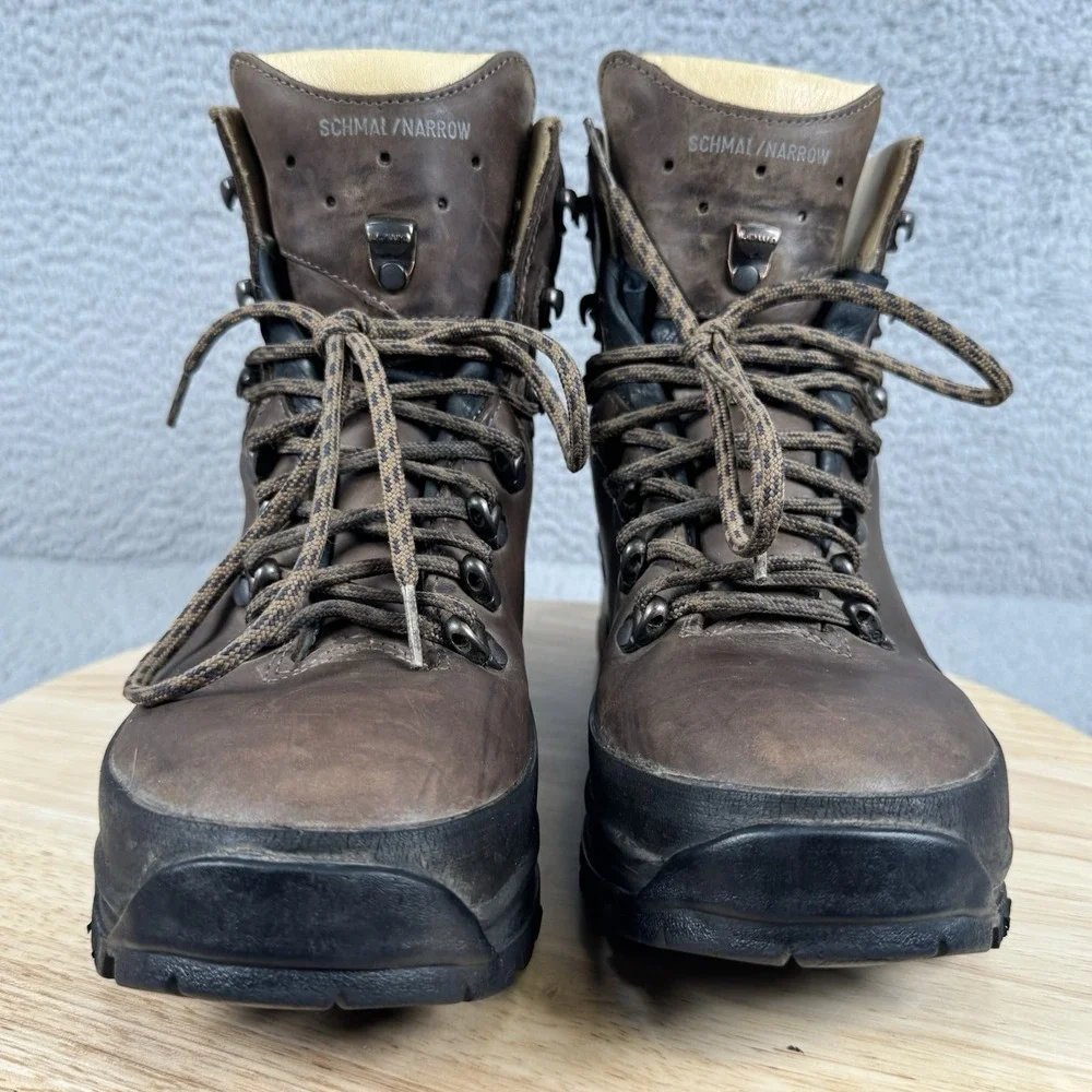 Lowa Baffin Pro Boots Mens 8 Womens 8.5 Narrow Brown Hiking Trekking Backpacking
